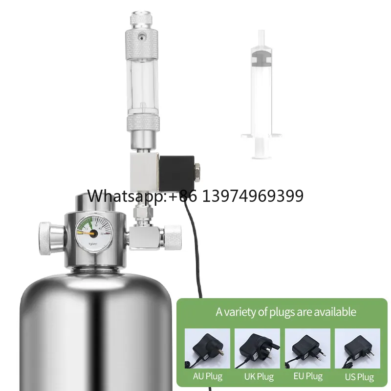 Zoom Lighting Kit - X10シリーズ CO2発生器システムキット 304ステンレス製 CO2ガスシリンダー発生器 アクアリウム用 CO2シリンダー発生器