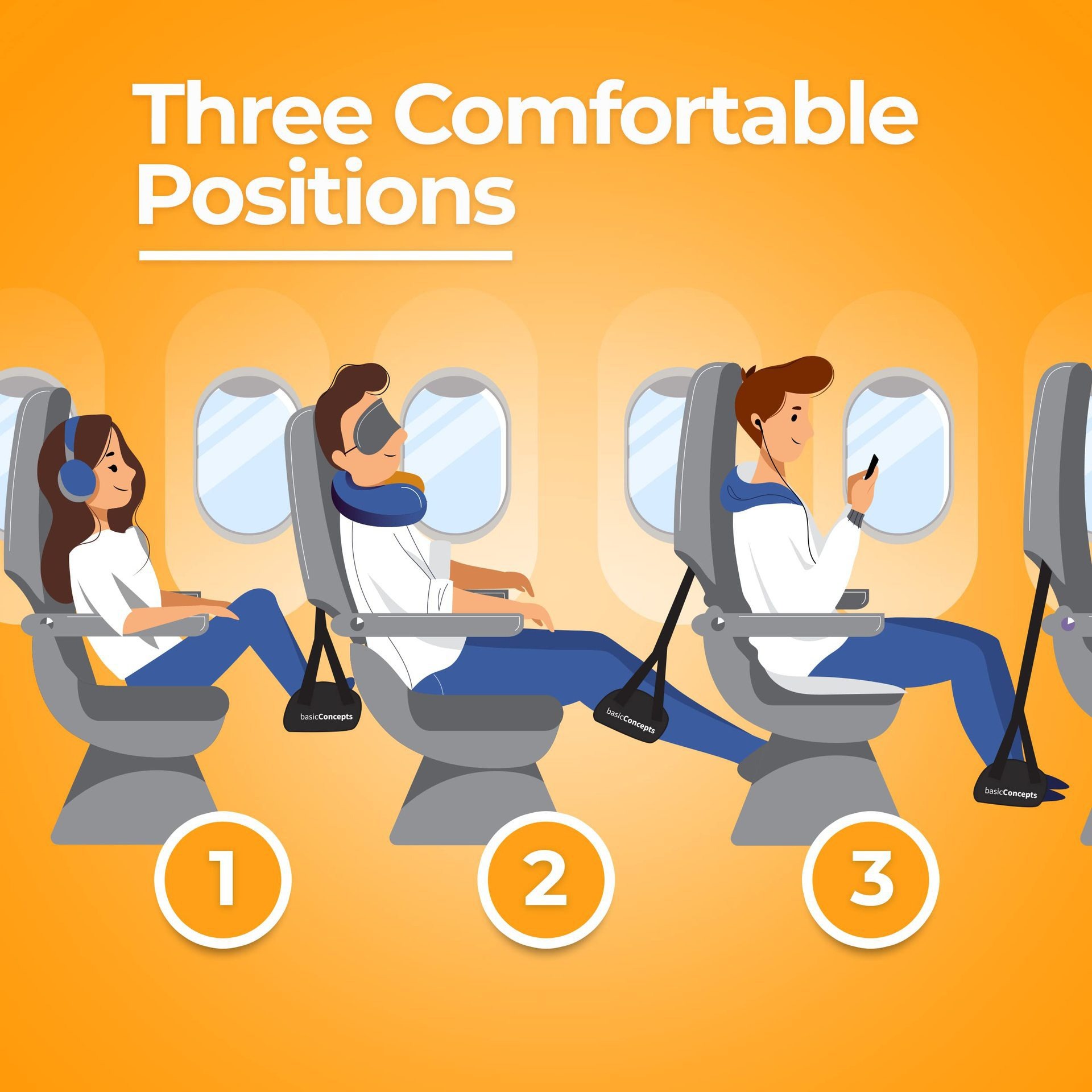 旅行用フットスツール、調節可能なストラップ付き、多機能ポータ - Home Or Office Use のレビューと価格