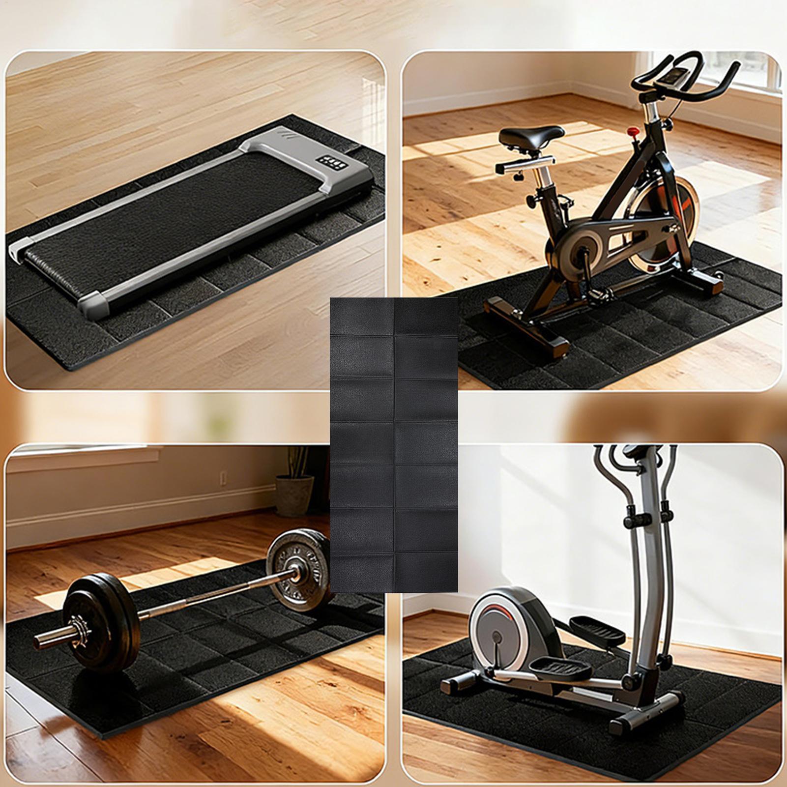 トレッドミルマット振動吸収ヘビーデューティトレッドミルフロア - Home Or Office Use のレビューと価格