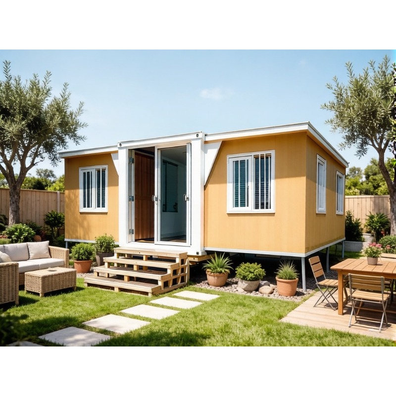 拡張可能なコンテナハウス、折りたたみ式ルーム、ガーデンルーム - Home Office Shed のレビューと価格