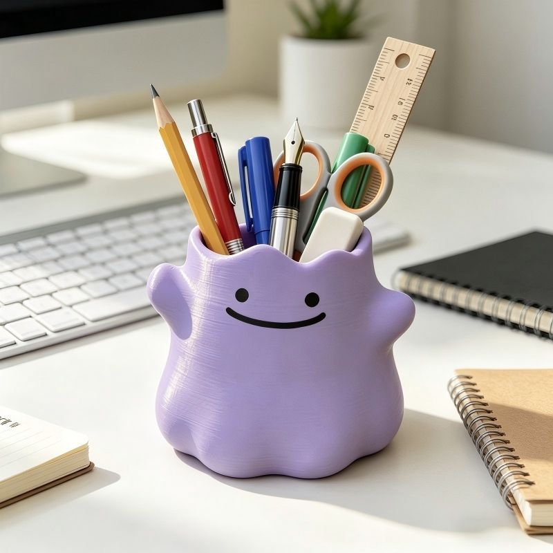 漫画キャラクターペンホルダー クリエイティブ収納オーガナイザ - Home Or Office Use のレビューと価格