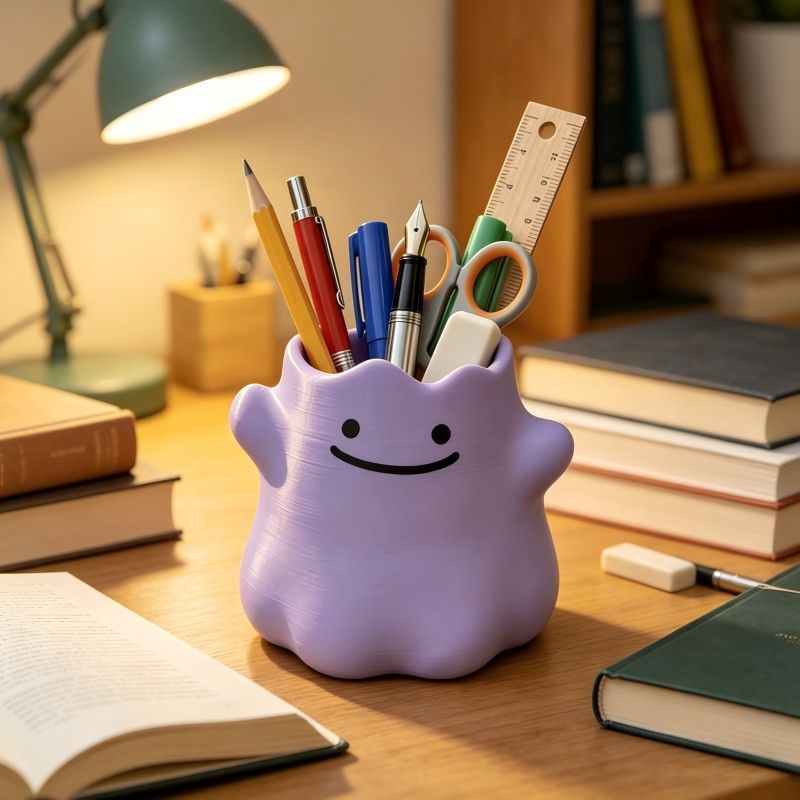漫画キャラクターペンホルダー クリエイティブ収納オーガナイザ - Home Or Office Use のレビューと価格