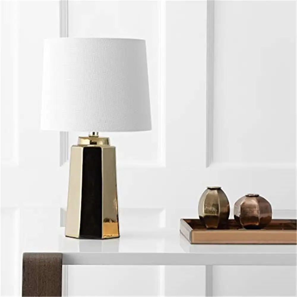17インチの金メッキLEDテーブルランプ、寝室、リビングルー - Home Office Lamp のレビューと価格