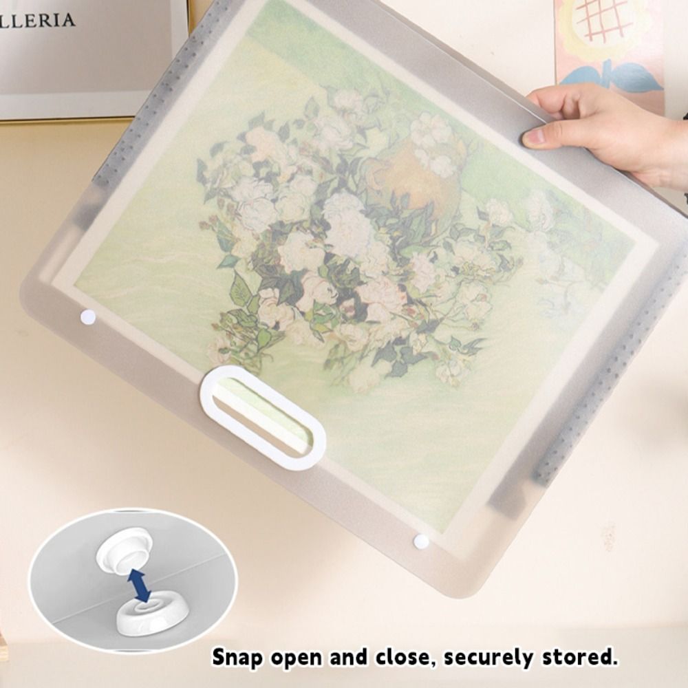 シンプルなA2/A3/A4ファイルフォルダー、4層構造の防水 - Home Office Image のレビューと価格