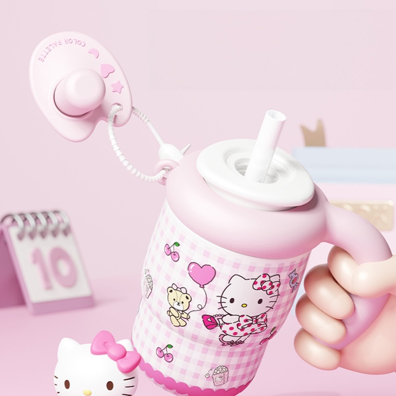 X&W サンリオ 500ml 学生用サーモカップ 漫画 ハロ - Home Office Hours のレビューと価格