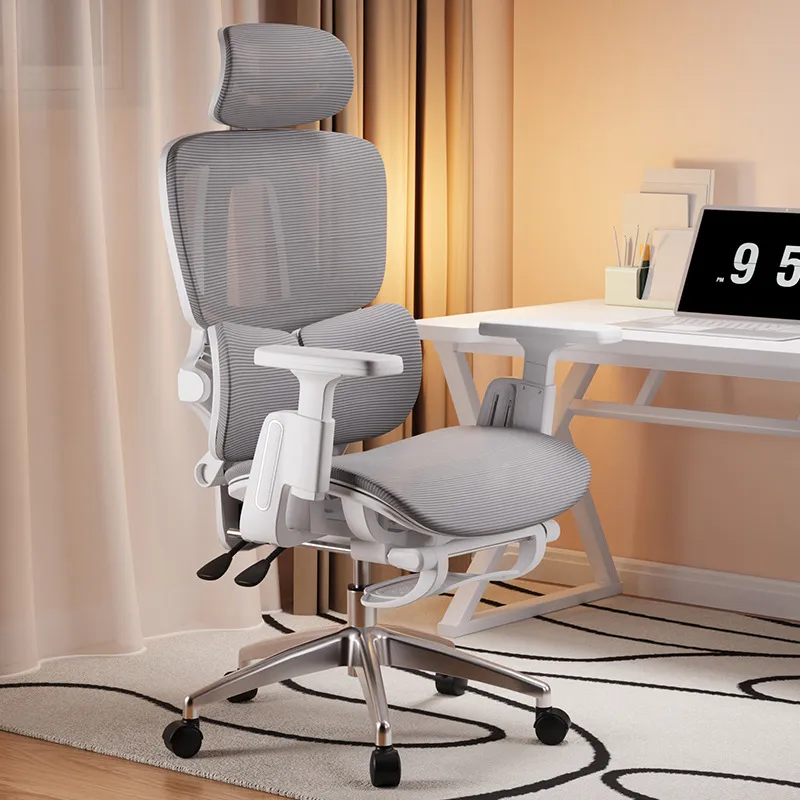 人間工学に基づいたオフィスチェア、通気性のあるメッシュ素材の - Home Office Desk のレビューと価格