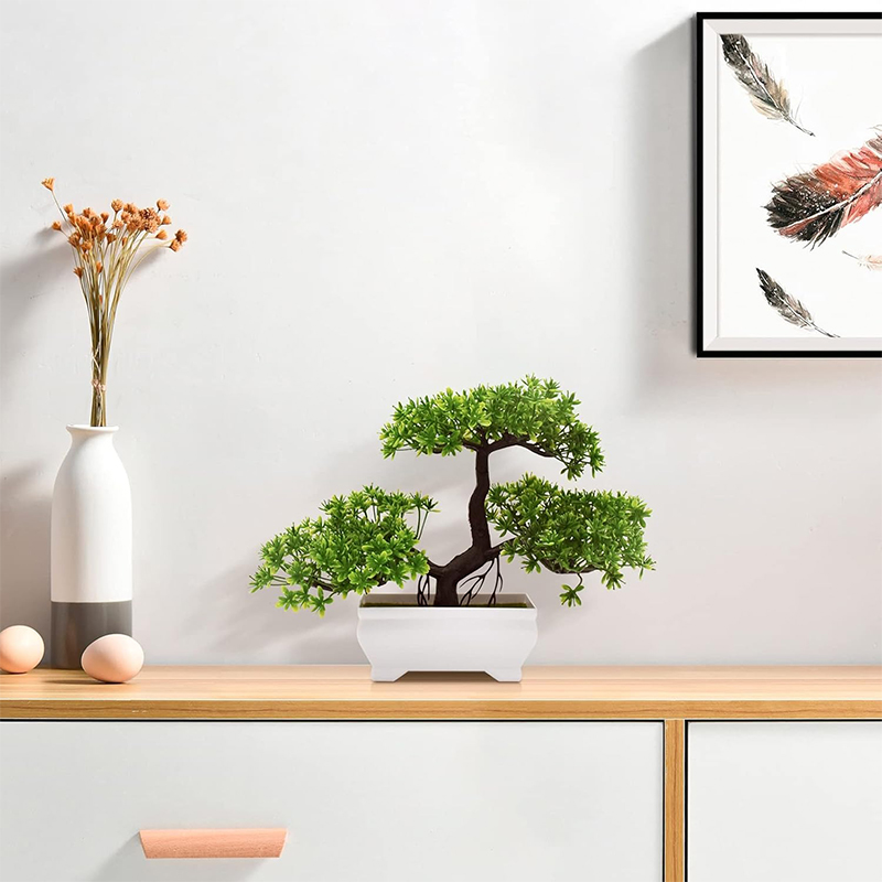 人工盆栽プラスチックバイオニック偽植物ホームルーム屋内オフィ - Home Office Word のレビューと価格