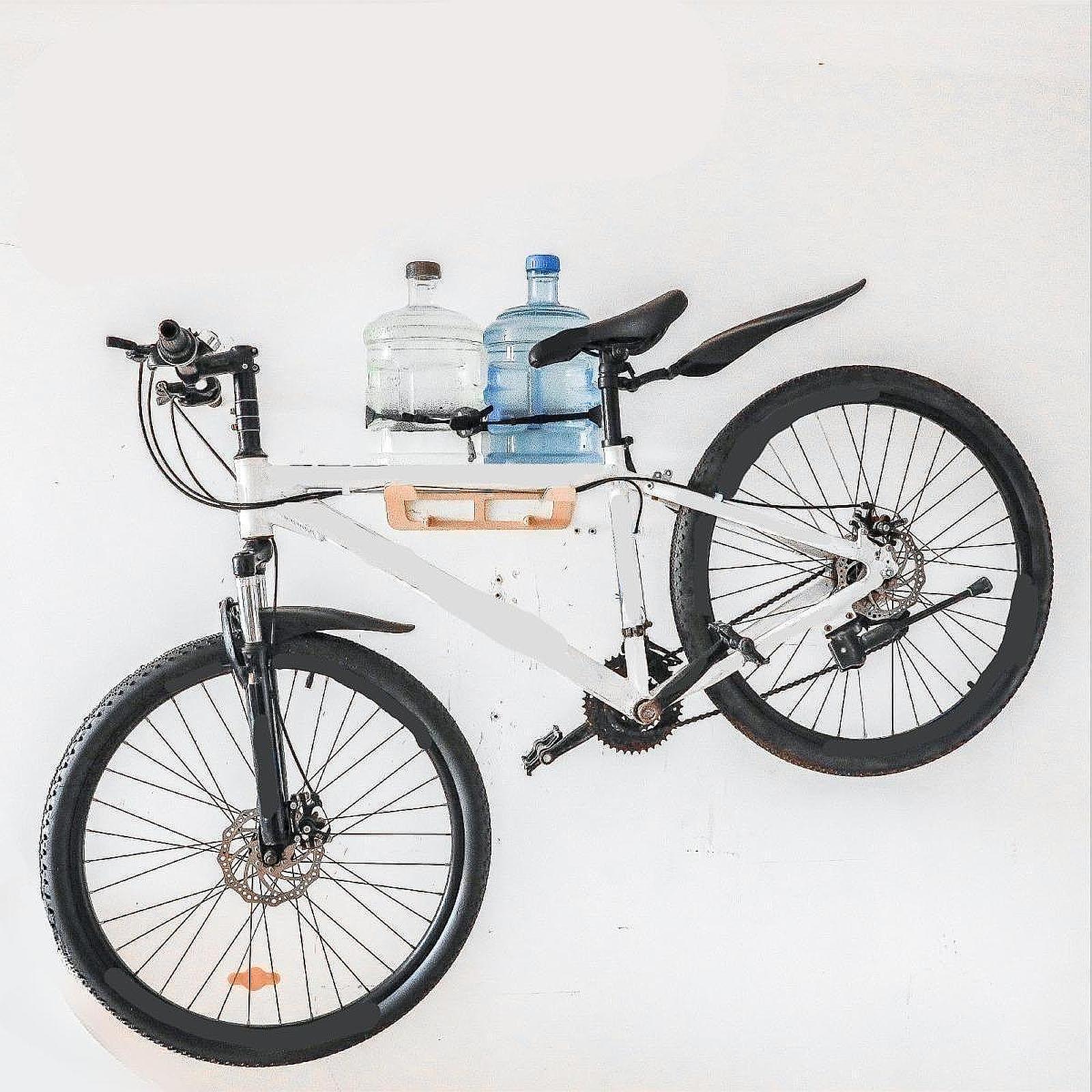自転車壁掛けディスプレイラック 自転車アクセサリーオーガナイ - Home Office Shed のレビューと価格