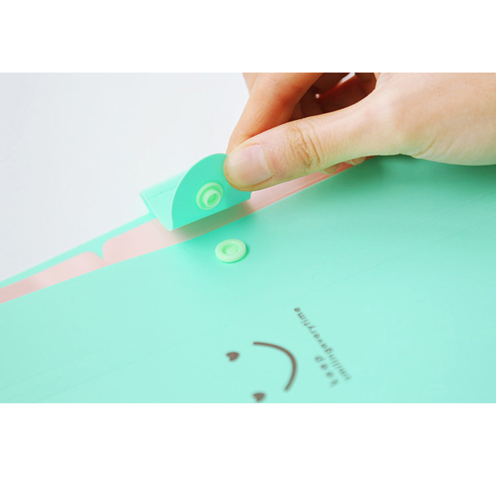 5ポケットA4プラスチック製拡張ファイルフォルダー、スナップ - Home Office Travel Document のレビューと価格