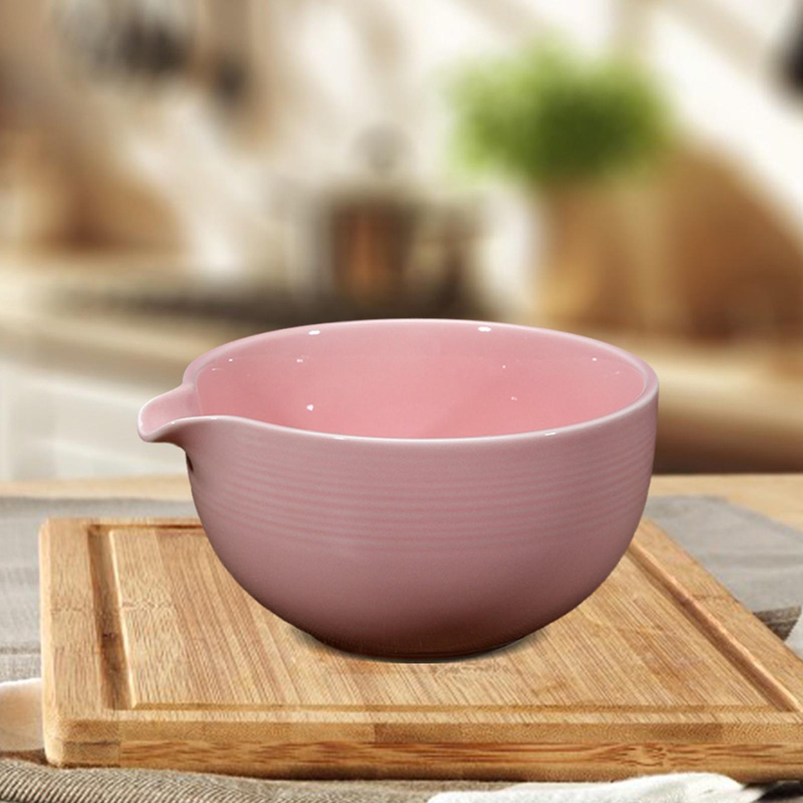 日本の磁器製ボウル 560ml セラミック抹茶泡立て器用ボウ - Home Or Office Use のレビューと価格